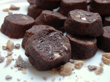 Biscuits tout moelleux au chocolat et au toffee Biscuits tout moelleux au chocolat et au toffee