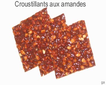 Croustillants aux amandes Croustillants aux amandes