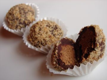 Truffes au praliné